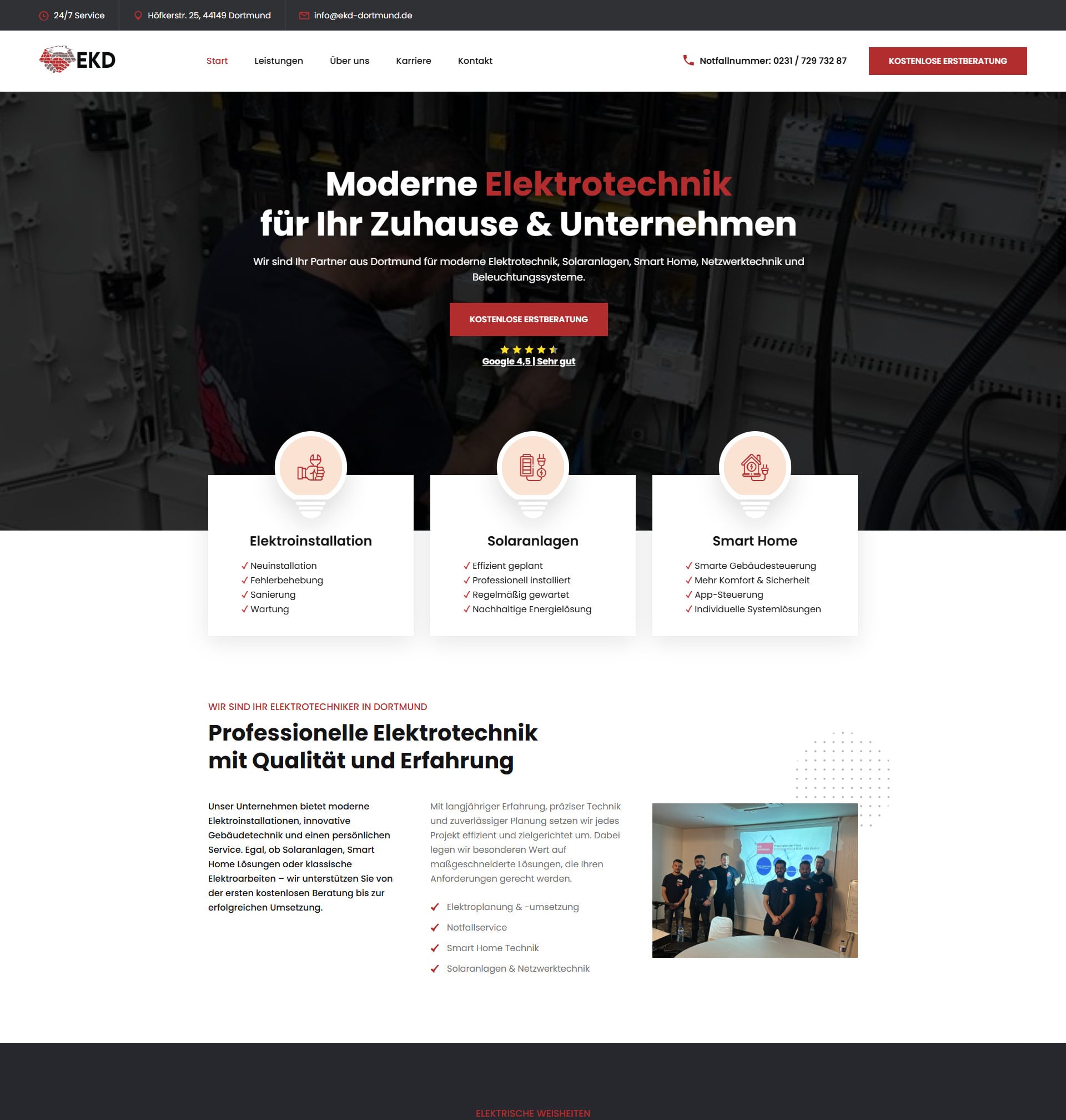 Dortmund Website Optimierung
